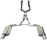 Manta | Twin 3″ Full Exhaust System with 1 7/8″ Headers Twin Tips | Ford Mustang FM S550 5.0L V8 Coupe 2015–2017