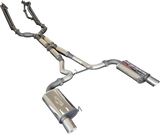 Manta | Twin 3″ Full Exhaust System with 1 7/8″ Headers Hotdog Muffler Twin Tips | Ford Mustang FM S550 5.0L V8 Coupe 2015–2017