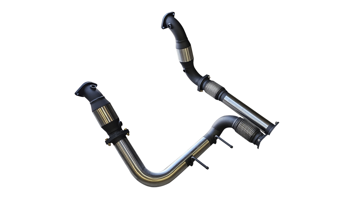 Manta | Twin 3″ Turbo Back Dump & Cats Only Exhaust | Ford Ranger Raptor V6 Next Gen 3.0L Twin Turbo Ute 2022–2025