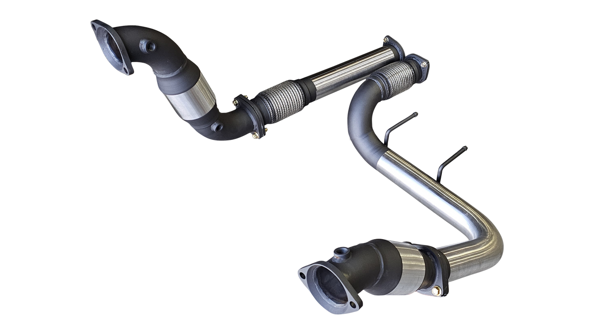 Manta | Twin 3″ Turbo Back Dump & Cats Only Exhaust | Ford Ranger Raptor V6 Next Gen 3.0L Twin Turbo Ute 2022–2025