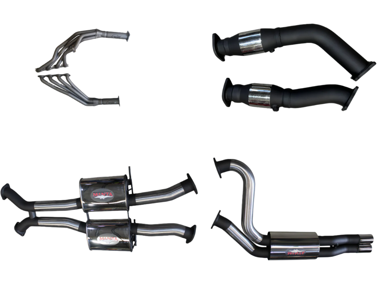 Manta | Dual 3″ Full System with Extractors | Holden Commodore V8 Sedan (IRS) 1991–1997