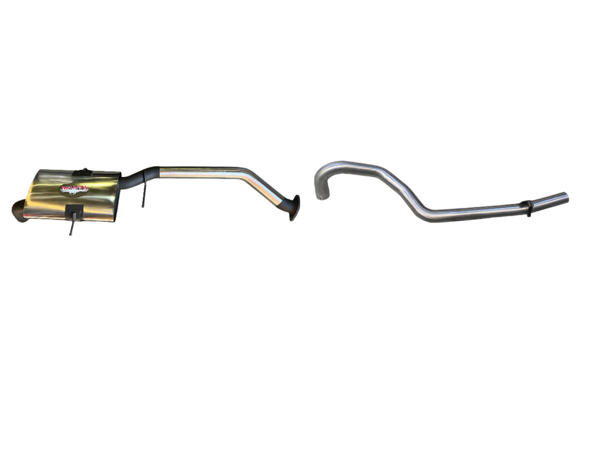 Manta | 2.5″ Cat Back Exhaust System with Muffler & Tailpipe | Holden Commodore VG VP VR V6 Ute, Wagon 1990–1995
