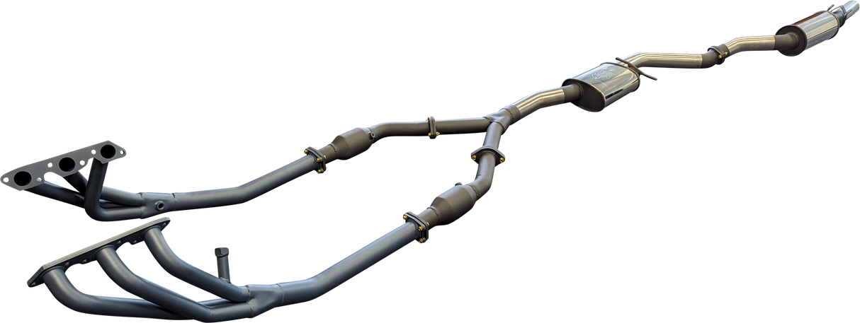 Manta | Single 3″ Full Exhaust System with Extractors | Holden Commodore VT VU VX VY 3.8L V6 Sedan 1997–2004