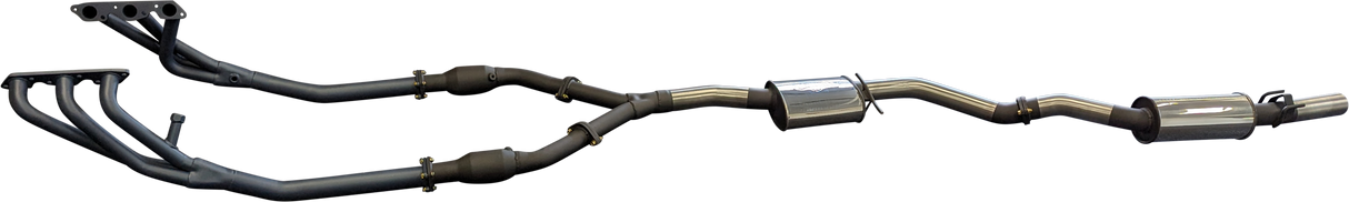 Manta | Single 3″ Full Exhaust System with Extractors | Holden Commodore VT VU VX VY 3.8L V6 Sedan 1997–2004