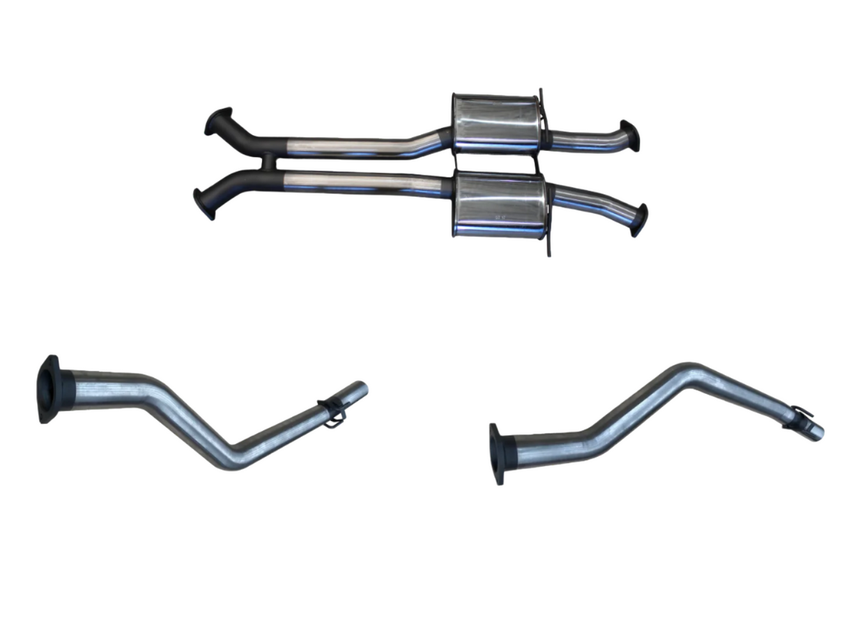 Manta | Dual 3″ Cat Back Muffler/Tailpipe | Holden Commodore VU VY VZ V8 Ute 2000–2007