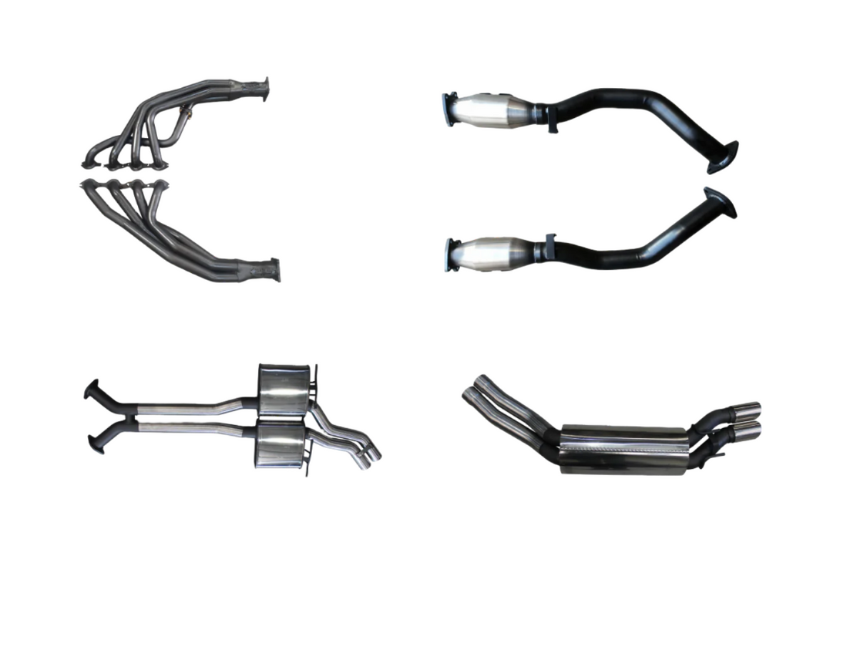 Manta | Twin 2.5″ Full Exhaust System with Muffler/Muffler | Holden Commodore VY VZ V8 AWD Adventra & HSV Avalanche Wagon 2003–2006