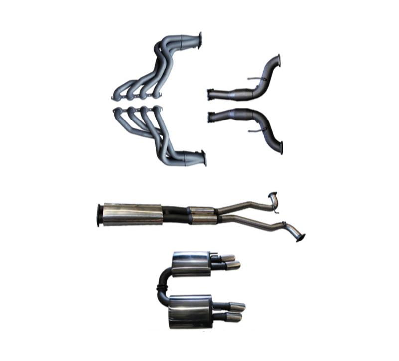 Manta - Holden VF V8 Sedan Wagon (2013-2017) 3in With Extractors Muffler/Muffler