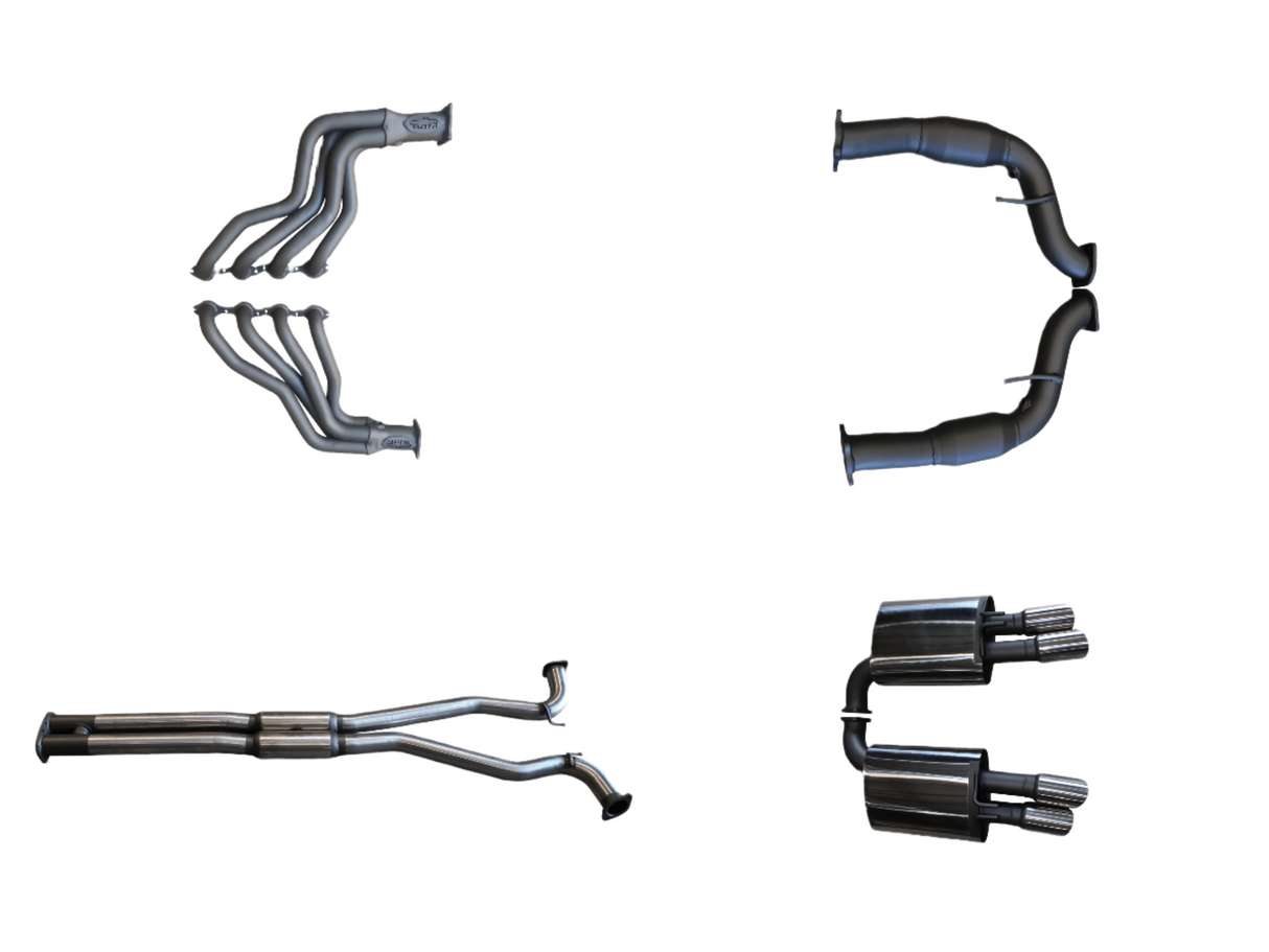 Manta | Twin 3″ Full Exhaust System with 1 7/8″ Headers | Holden Commodore VF V8 Sedan & Wagon 2013–2017