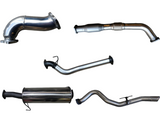 Manta - Isuzu D-MAX 3.0L LWB Cab Chassis 07/2008-07/2010 - Full Exhaust - 3" Stainless Steel Cat Back System with Cat