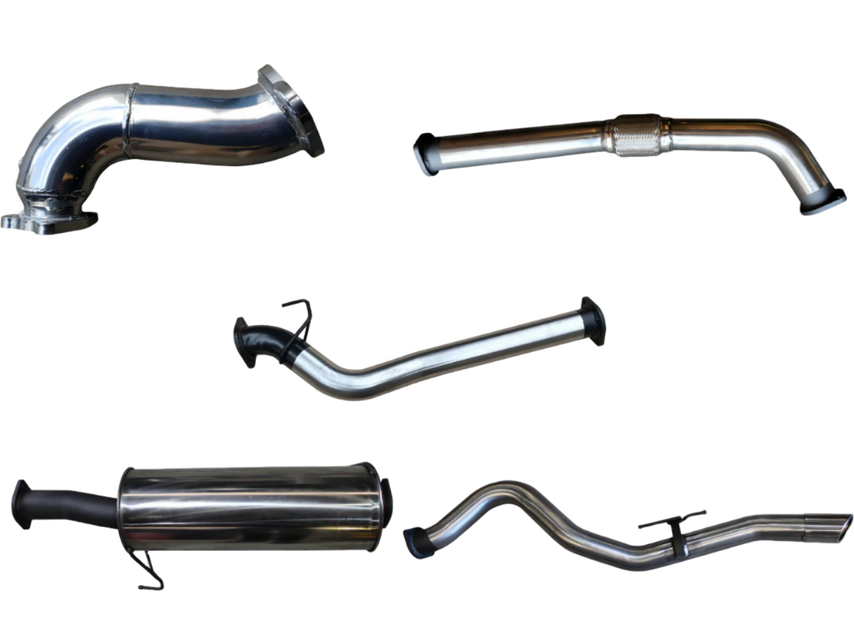 Manta | 3″ Turbo Back Exhaust without Cat | Isuzu D-Max 3.0L LWB Cab Chassis 2008–2010