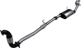 Manta - Isuzu MU-X 2012+ 3.0L - Turbo Back System - 3" Single Stainless Steel Exhaust with Cat