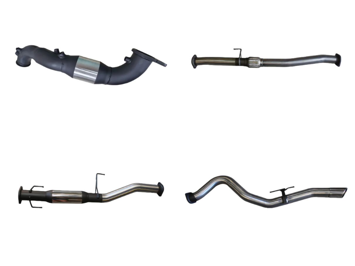 Manta | 3″ Turbo Back Exhaust with Cat & Hotdog | Isuzu D-Max 3.0L CRD Ute 2017–2020