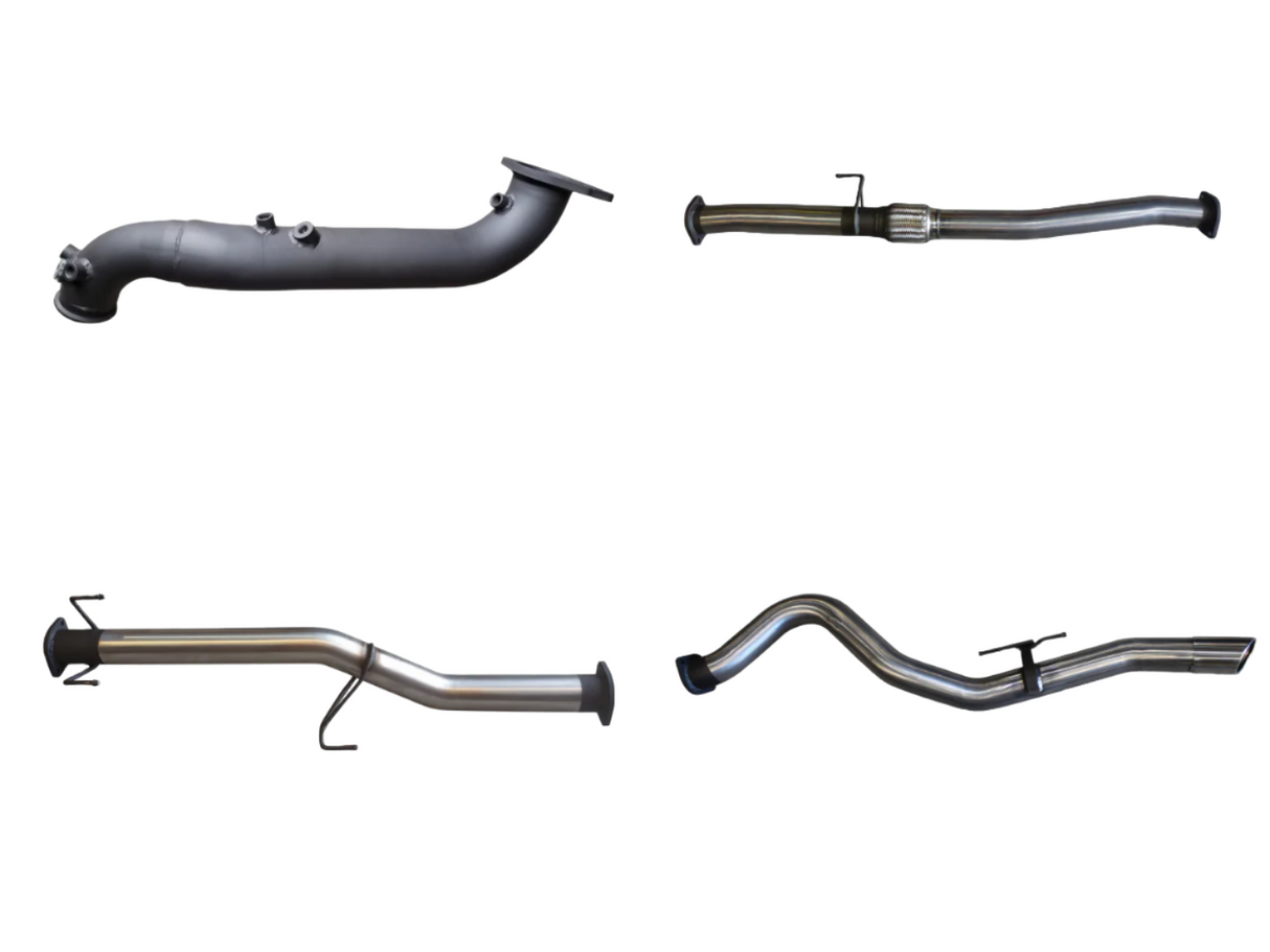 Manta | 3″ Turbo Back Exhaust without Cat & Muffler | Isuzu D-Max 3.0L CRD Ute 2017–2020