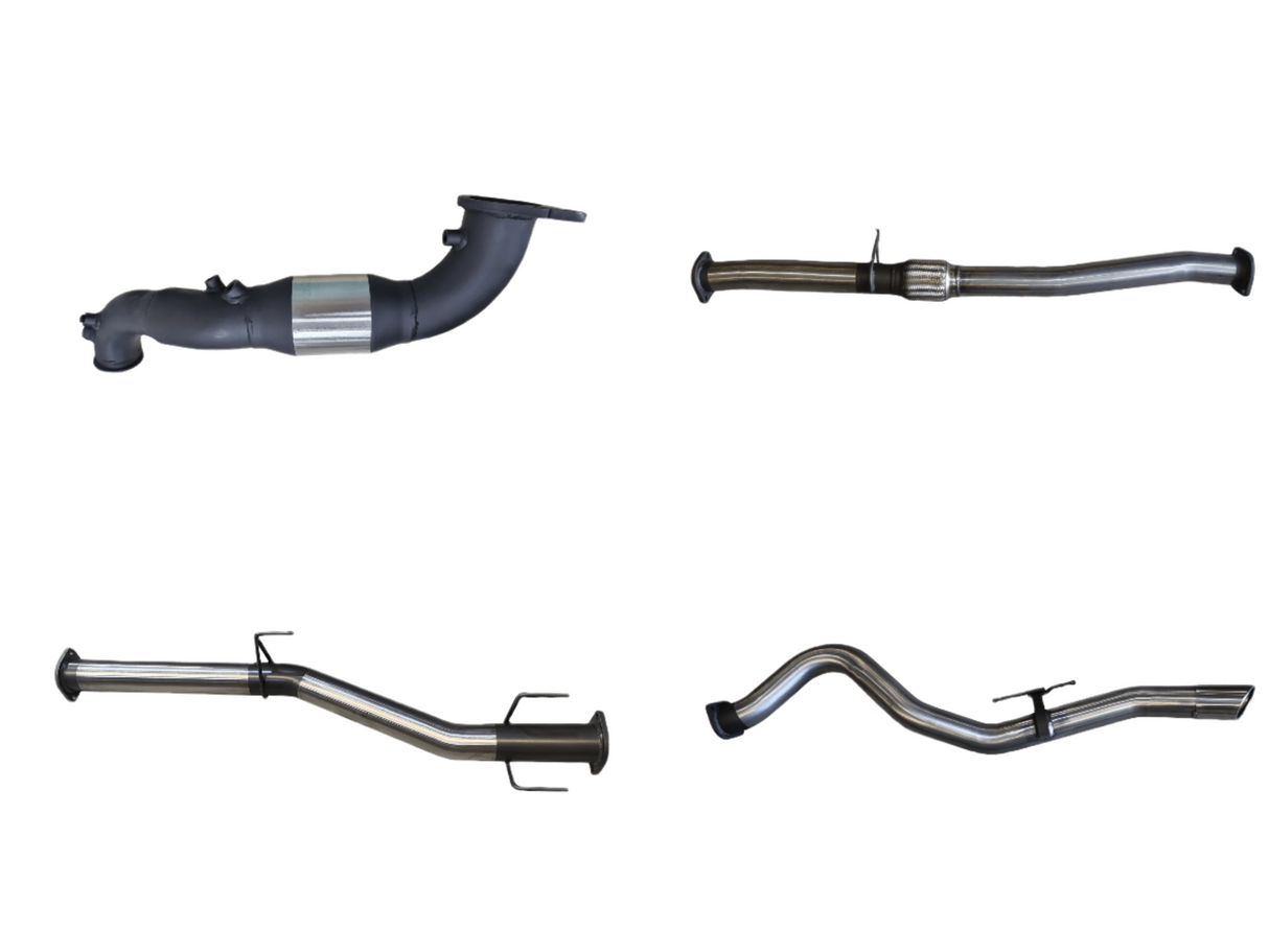 Manta | 3″ Turbo Back Exhaust with Cat & No Muffler | Mazda BT50 3.0L Ute 2020–2025