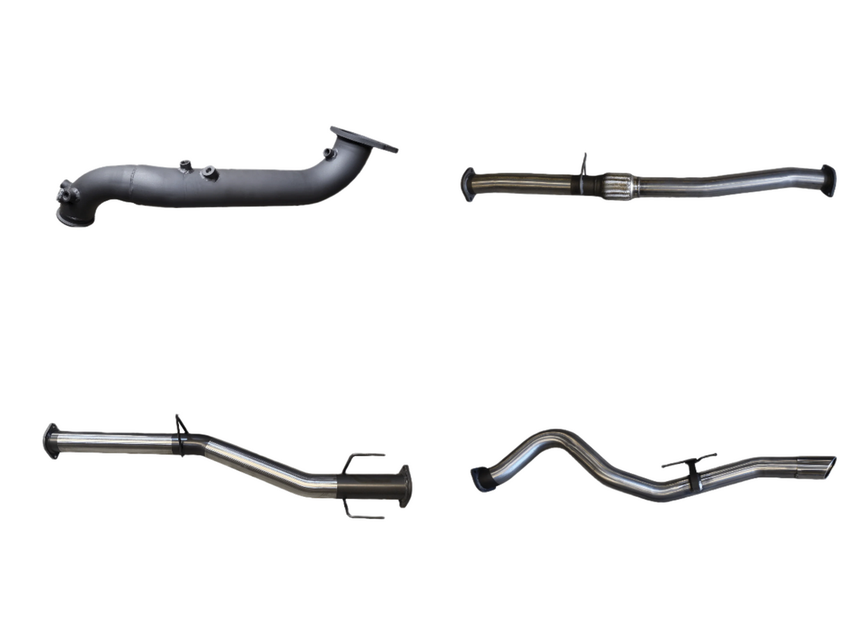Manta | 3″ Turbo Back Exhaust No Cat No Muffler | Mazda BT50 3.0L Ute 2020–2025