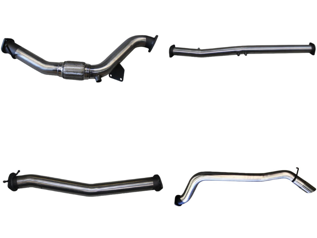 Manta | 3″ Turbo Back Exhaust No Cat with Muffler | Mazda BT50 3.2L Ute 2016–2020