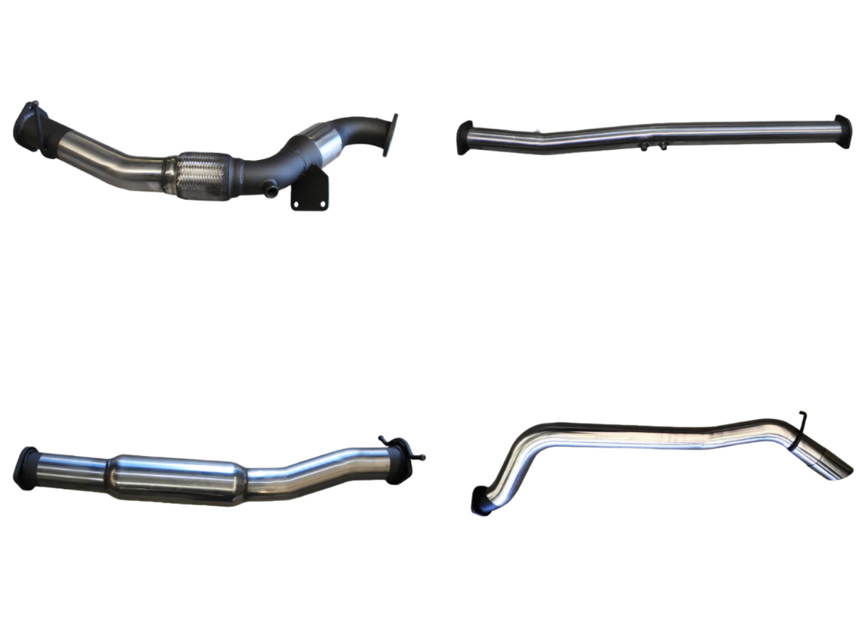 Manta | 3″ Turbo Back Exhaust with Cat & Hotdog | Mazda BT50 3.2L Ute 2016–2020