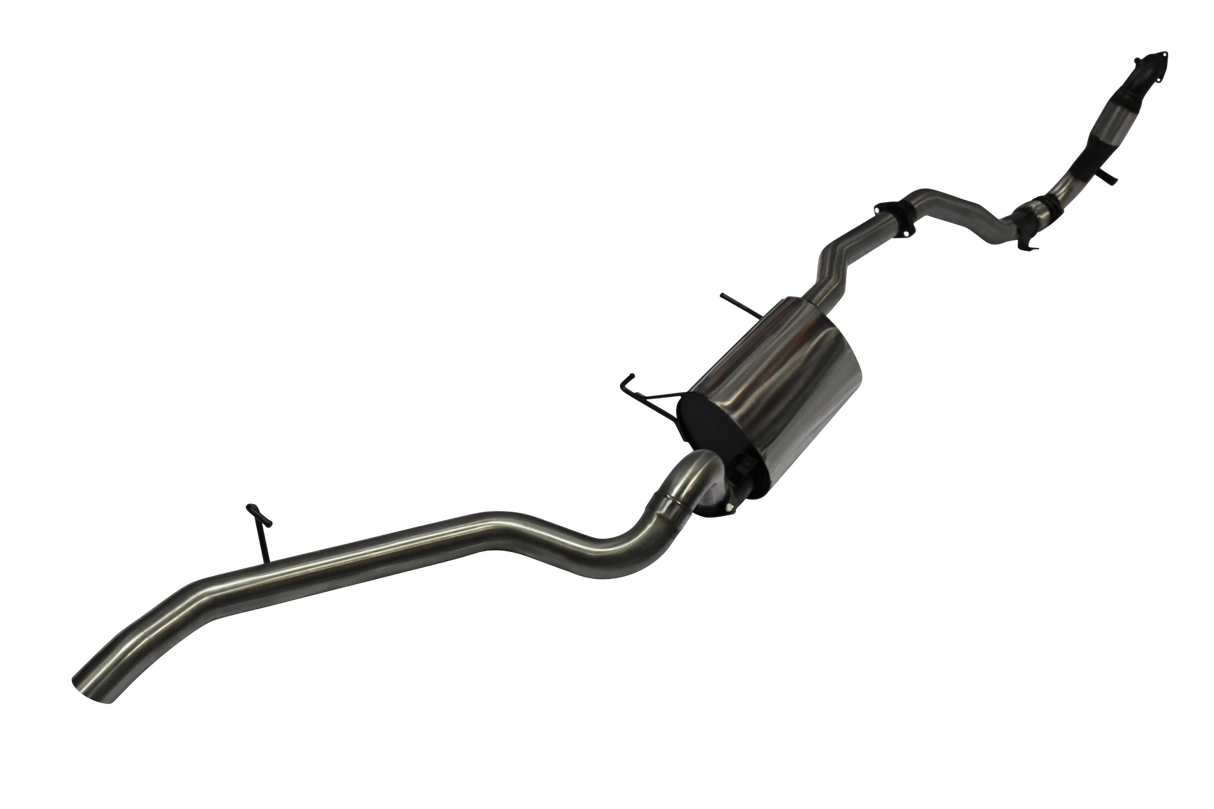Manta | 3″ Turbo Back Exhaust with Cat Muffler | Nissan Patrol GU 3.0L ZD30 CR Turbo Diesel Wagon 2007–2017