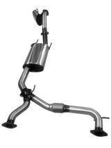 Manta - Nissan Patrol Y62 V8 5.6L Wagon 3in Catback With Muffler