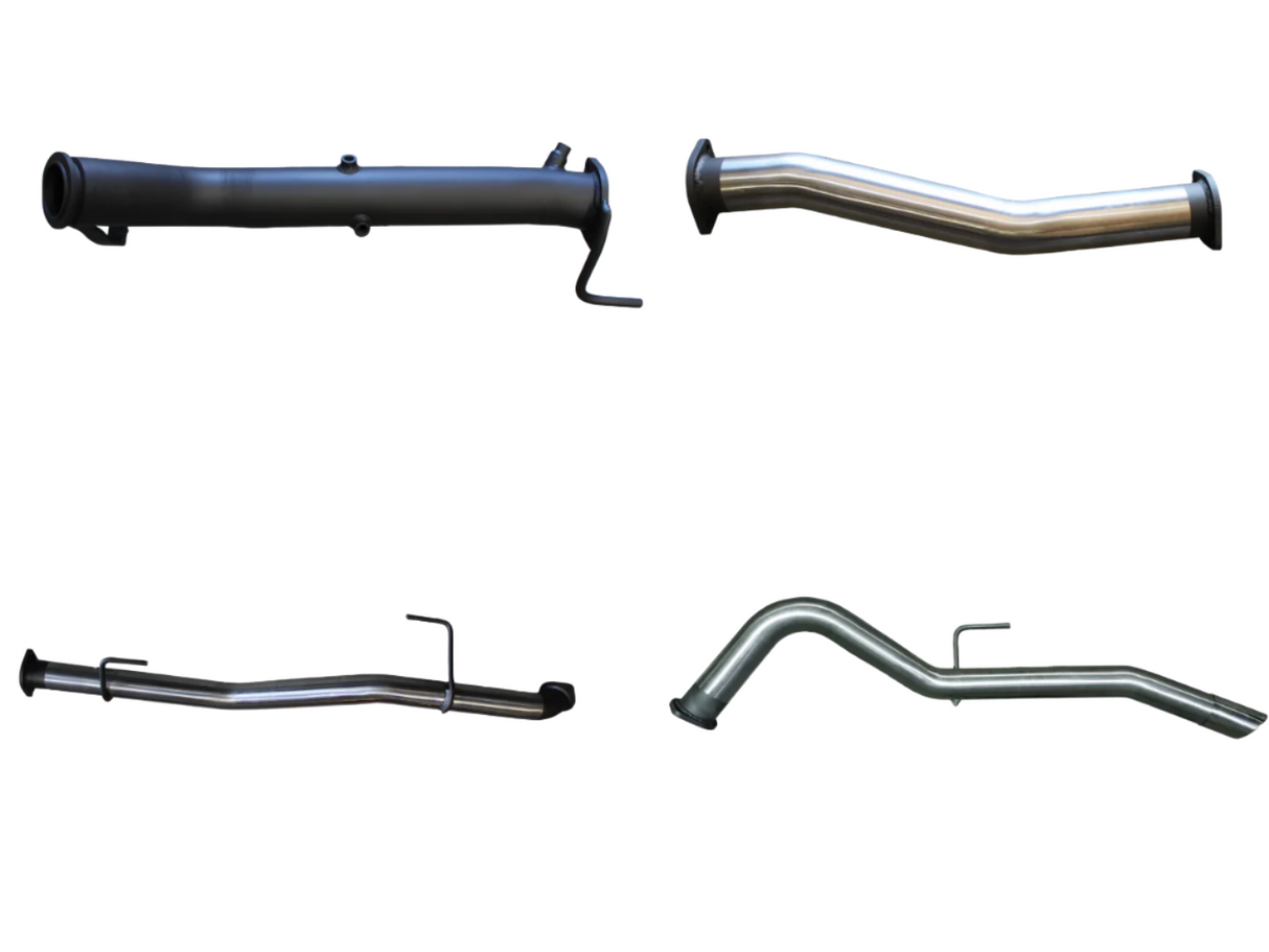 Manta | 3″ Turbo Back Exhaust System Without Cat & WOM | Nissan Navara D23 NP300 2.3L Turbo Diesel Ute 2015–2025