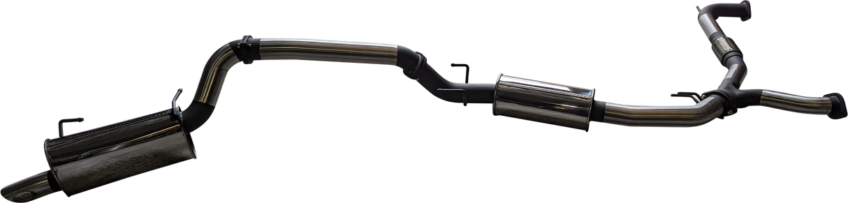 Manta | 3″ Cat Back Exhaust with Small Centre Muffler | Nissan Patrol Y62 5.6L V8 & Infiniti QX80 Wagon 2012–2025