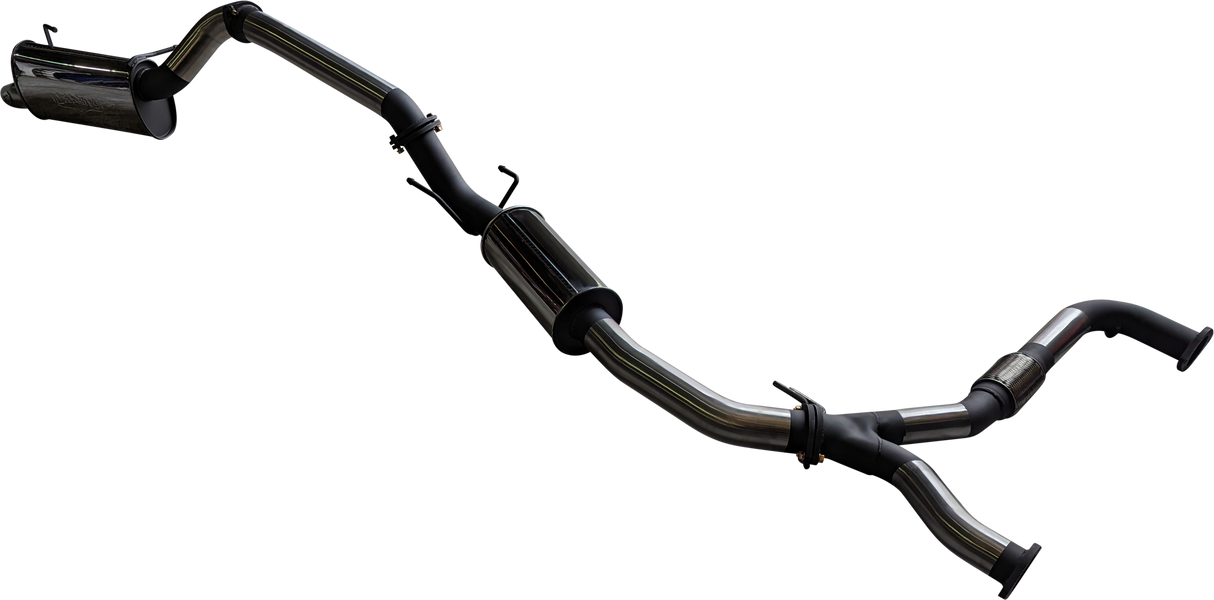Manta | 3″ Cat Back Exhaust with Small Centre Muffler | Nissan Patrol Y62 5.6L V8 & Infiniti QX80 Wagon 2012–2025
