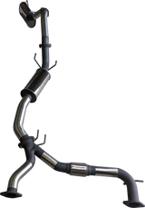 Manta | 3″ Cat Back Exhaust with Small Centre Muffler | Nissan Patrol Y62 5.6L V8 & Infiniti QX80 Wagon 2012–2025