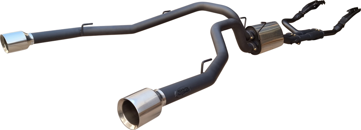 Manta | Twin 3″ Full Exhaust with Extractors, Cats & 5″ Chrome Tips | RAM DS 1500 5.7L V8 Ute 2009–2024