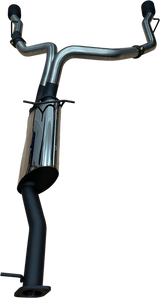 Manta | 3″ Single into Twin Cat Back Exhaust with 5″ Black Tips | RAM 1500 DS 5.7L V8 Ute 2009–2024