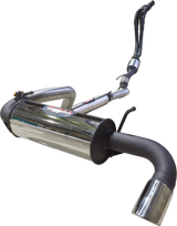 Manta | 2.5″ Full Exhaust System with Centre Hotdog & Rear Muffler | Suzuki Jimny GJ 1.5L SWB 3 Door 2018–2025