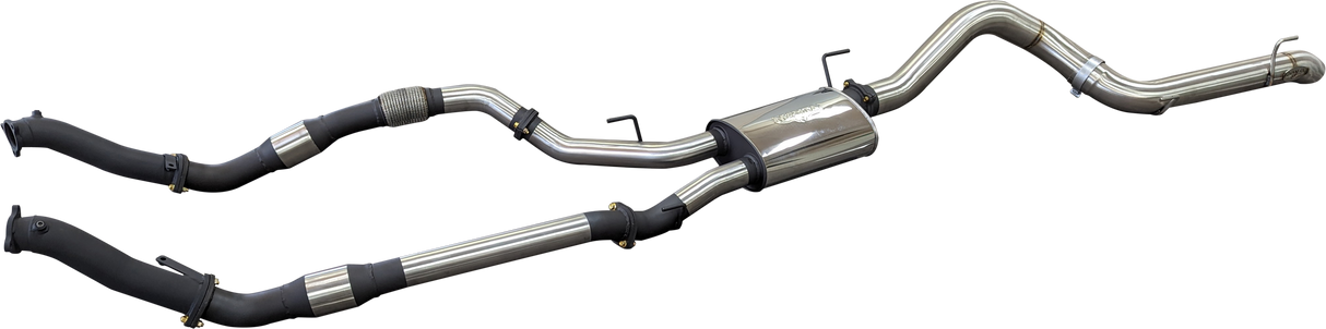 Manta | 3″ Turbo Back with Cats & Muffler, 4″ Exit | Toyota Landcruiser VDJ200 4.5L V8 Diesel Wagon 2007–2015