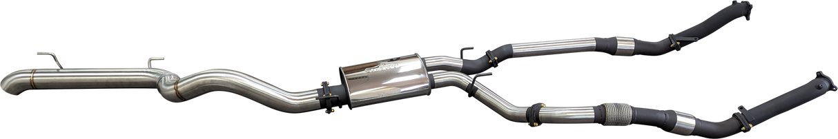 Manta | 3″ Turbo Back with Cats & Muffler, 4″ Exit | Toyota Landcruiser VDJ200 4.5L V8 Diesel Wagon 2007–2015