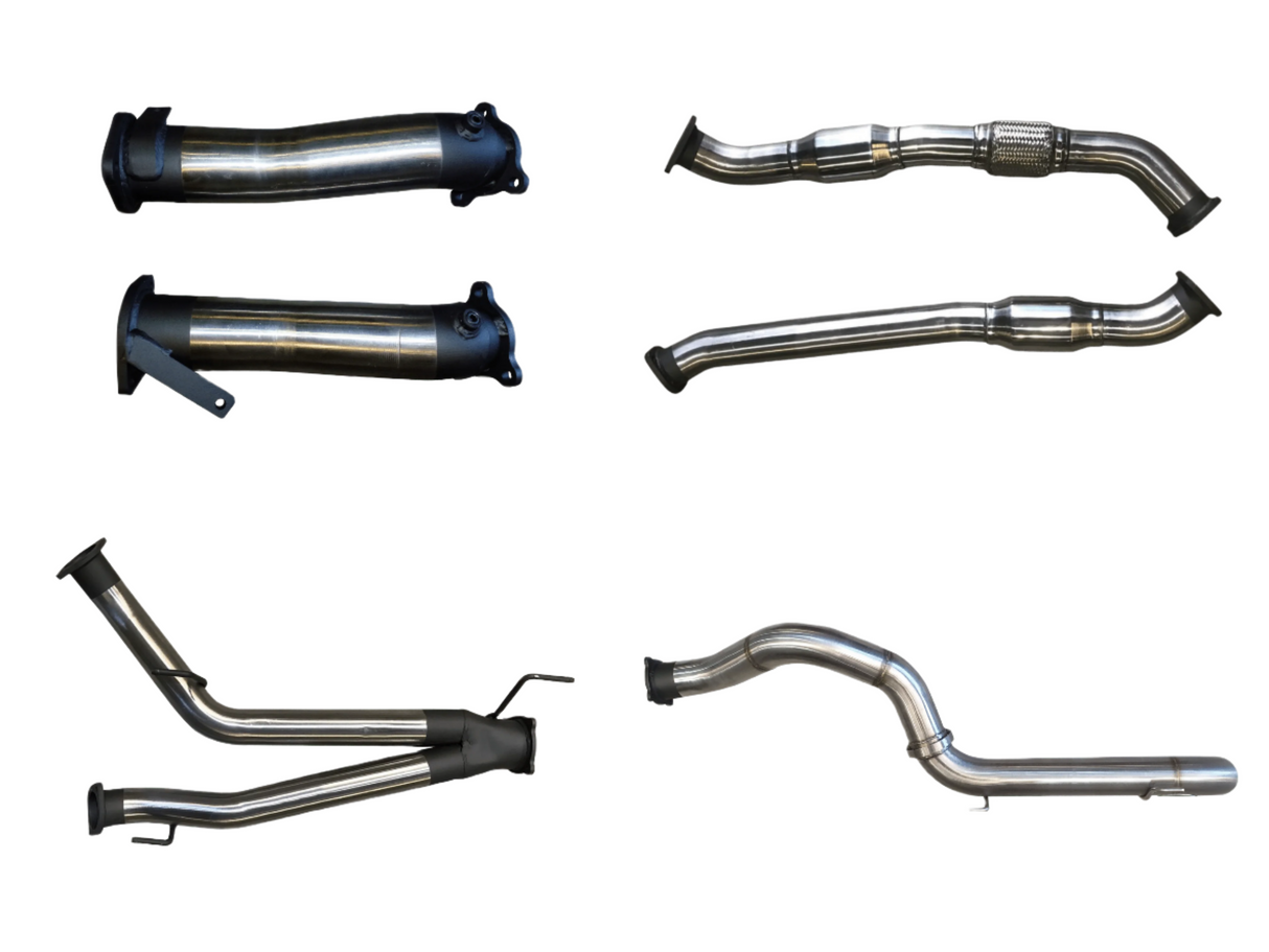 Manta | 3″ Turbo Back with Cats, No Muffler, 4″ Exit | Toyota Landcruiser VDJ200 4.5L V8 Diesel Wagon 2007–2015