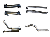 Manta - Toyota VDJ200 3in Dual NO Cat, W/Muffler, 4in Exit