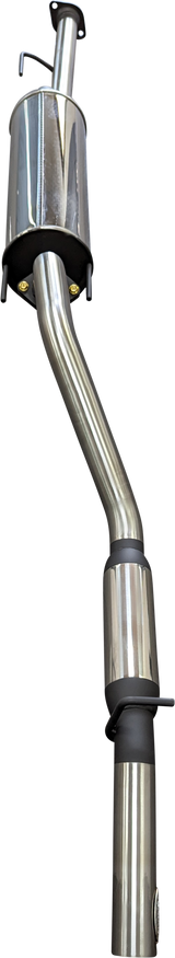 Manta | 2.5″ Cat Back Exhaust System with Centre Muffler & Rear Hotdog | Toyota Hilux N70 4.0L V6 Ute 2005–2017