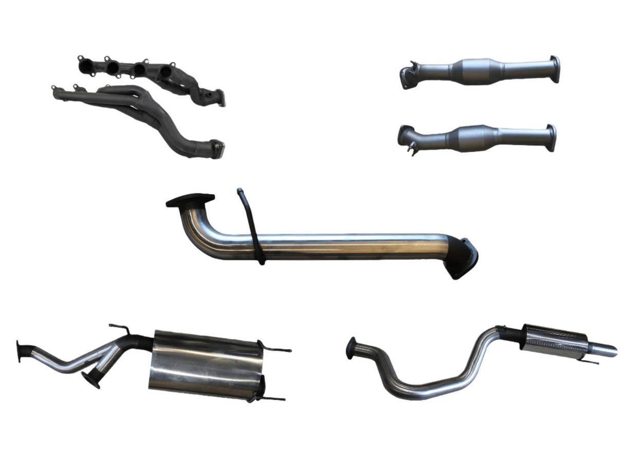 Manta | 3″ Full Exhaust with Extractors, Cats & Mufflers | Toyota Landcruiser UZJ100 4.7L V8 & Lexus LX470 1998–2007