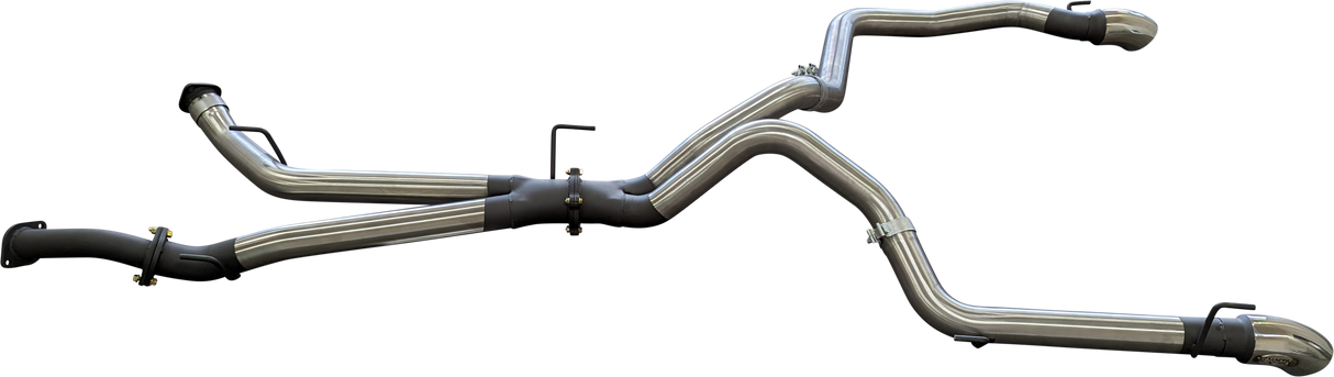 Manta | 3″ DPF Back with Twin 3″ Tailpipes | Toyota Landcruiser VDJ200 4.5L V8 Diesel Wagon 2015–2021