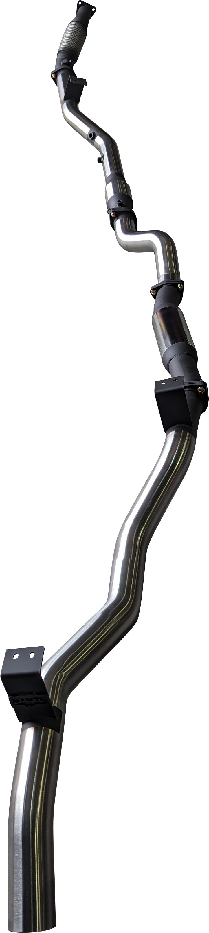 Manta | 3in Turbo Back Exhaust with Cat & Hotdog | Toyota Landcruiser VDJ79 V8 Ute 2016–2025