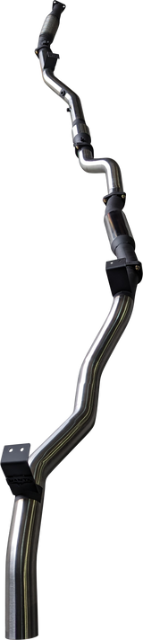 Manta | 3in Turbo Back Exhaust with Cat & Hotdog | Toyota Landcruiser VDJ79 V8 Ute 2016–2025