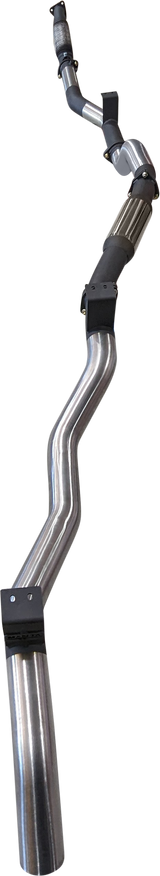 Manta | 3″ Turbo Back Exhaust Without Cat with Hotdog | Toyota Landcruiser VDJ79 V8 Ute 2016–2025 (DPF Models)