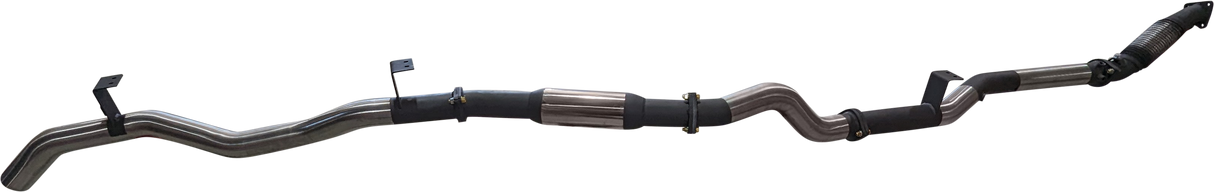 Manta | 3″ Turbo Back Exhaust Without Cat with Hotdog | Toyota Landcruiser VDJ79 V8 Ute 2016–2025 (DPF Models)