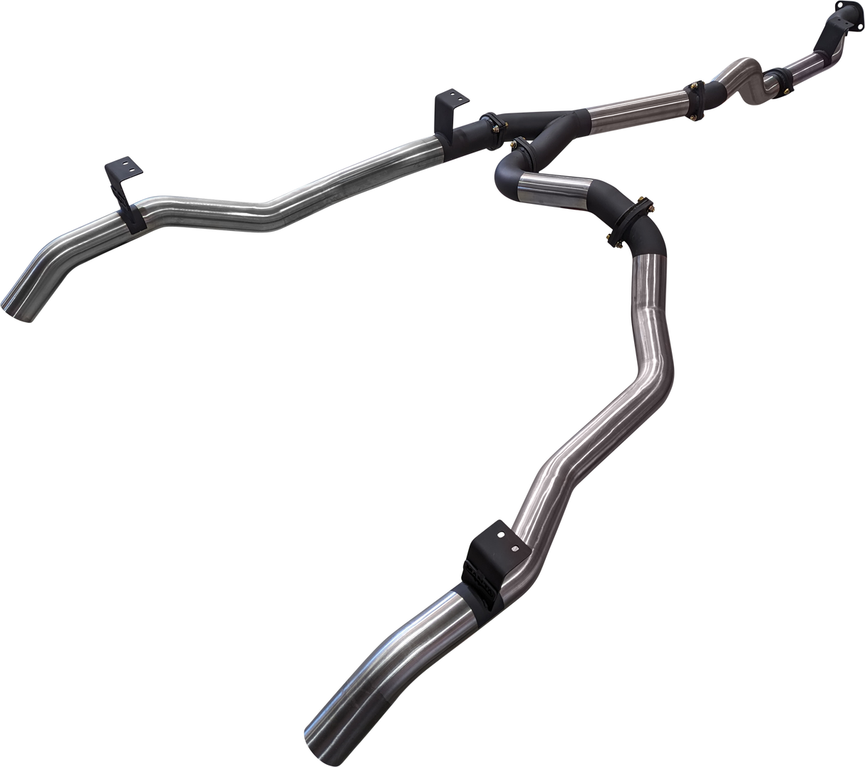 Manta | Dual 3in DPF Back Exhaust System | Toyota Landcruiser VDJ79 V8 Ute 2016–2025