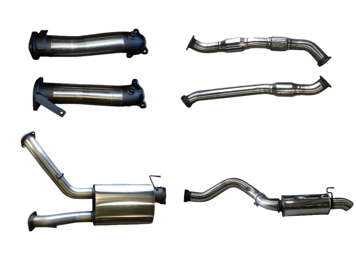 Manta | 3″ Turbo Back with Cats & Muffler, 4″ Exit | Toyota Landcruiser VDJ200 4.5L V8 Diesel Wagon 2007–2015