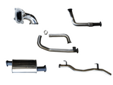 Manta | 3″ Turbo Back Exhaust System to Suit CT26 Turbo | Toyota Landcruiser HZJ78 4.2L 6cyl Troop Carrier 1990–2006