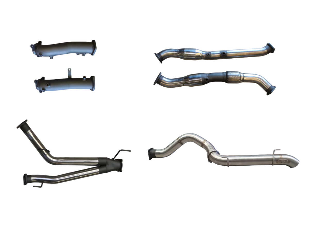 Manta | Dual 3″ Turbo Back with Cats, No Mufflers | Landcruiser VDJ200 V8 Wagon 2015–2021