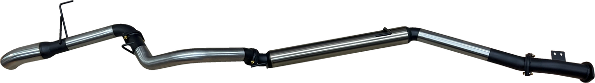 Manta | 3″ DPF Back Exhaust System without Mufflers with 4″ Chrome Tip | Toyota Landcruiser 300 Series V6 2021–2025