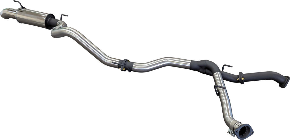 Manta | 2.5″ Dual DPF Back into 3″ Single with Rear Muffler & 4″ Tip | Toyota Landcruiser 200 VDJ200 4.5L V8 Diesel Wagon 2007–2021