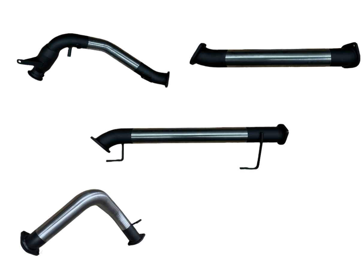 Manta | 3″ Turbo Back Exhaust with Cat & Rear Muffler 4″ Dump Tip | Toyota Landcruiser 300 Series V6 FJA300R Wagon 2021–2025