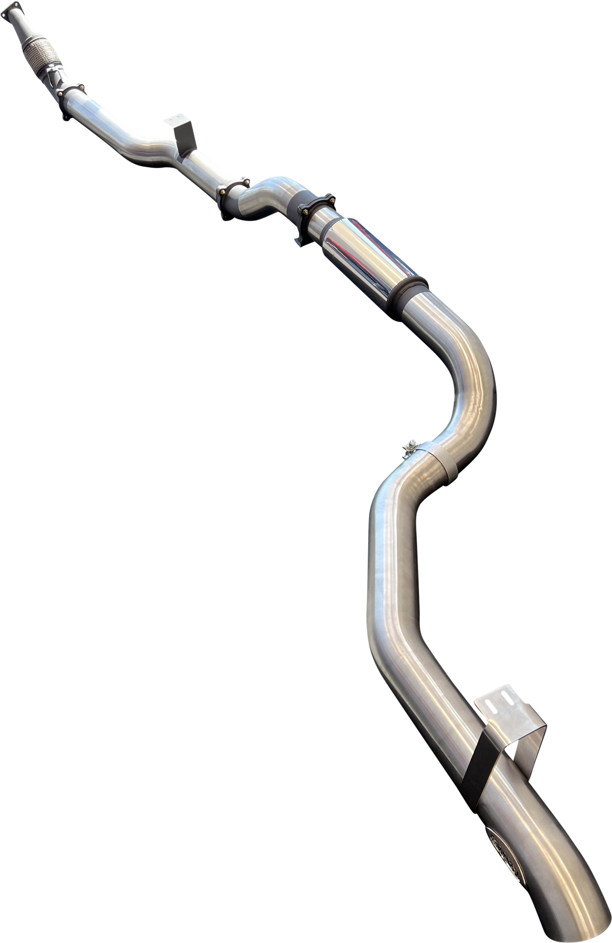 Manta | 4″ Turbo Back Exhaust System without Cats | Toyota Landcruiser VDJ79 Single & Dual Cab Ute 2016–2025 (Superior Eng Coil Conversion)