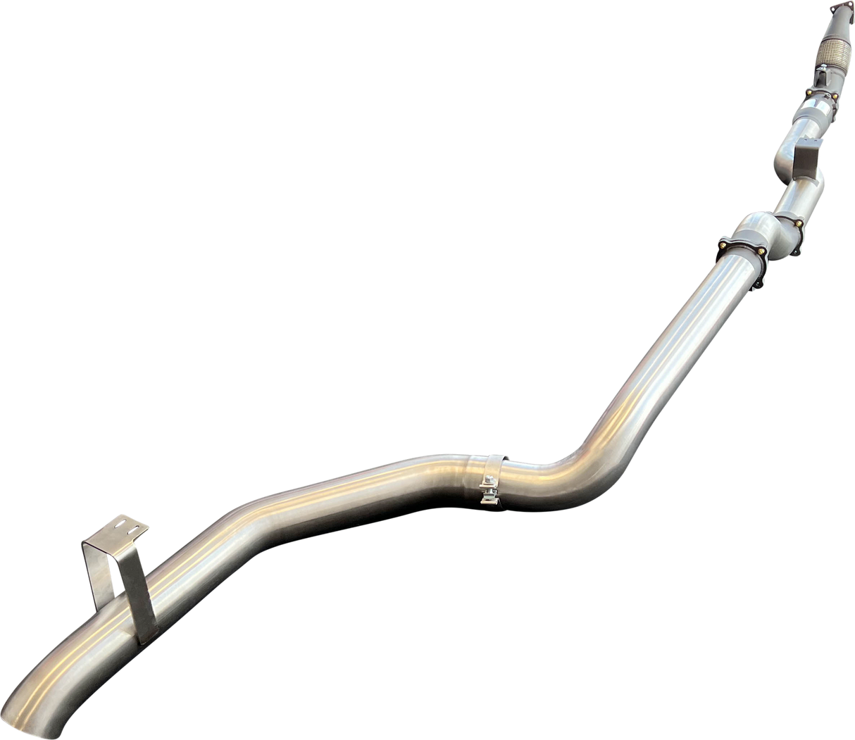 Manta | 4″ Turbo Back Exhaust System with Cats | Toyota Landcruiser VDJ79 Single & Dual Cab Ute 2016–2025 (Superior Eng Coil Conversion)